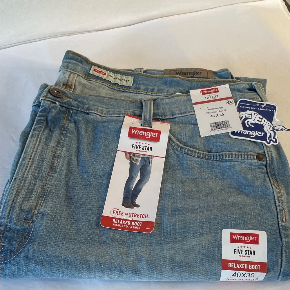 Wrangler Classic‎ Blue Bootcut Jeans